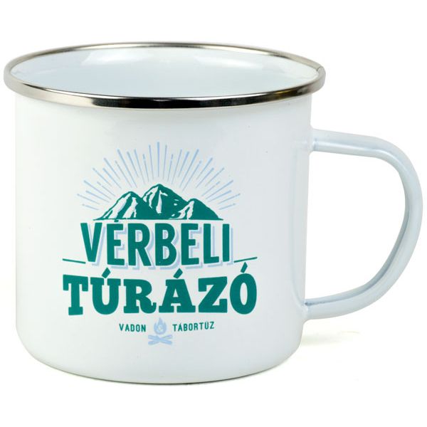 Ajándék túrázóknak - fémbögre