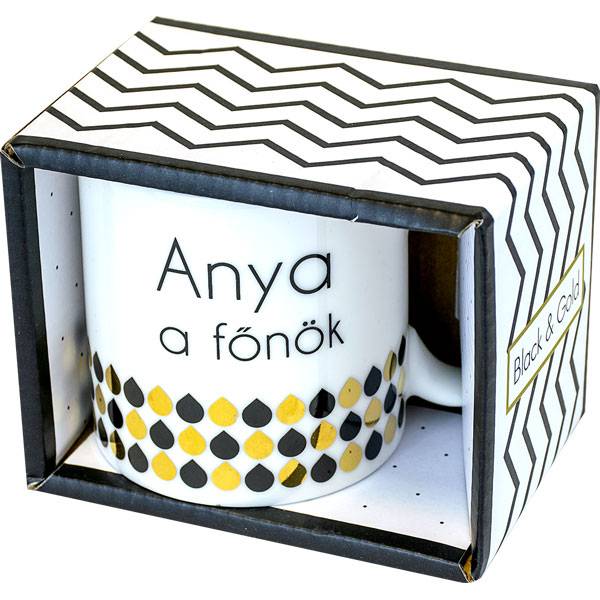 Anya a főnök - kerámia bögre