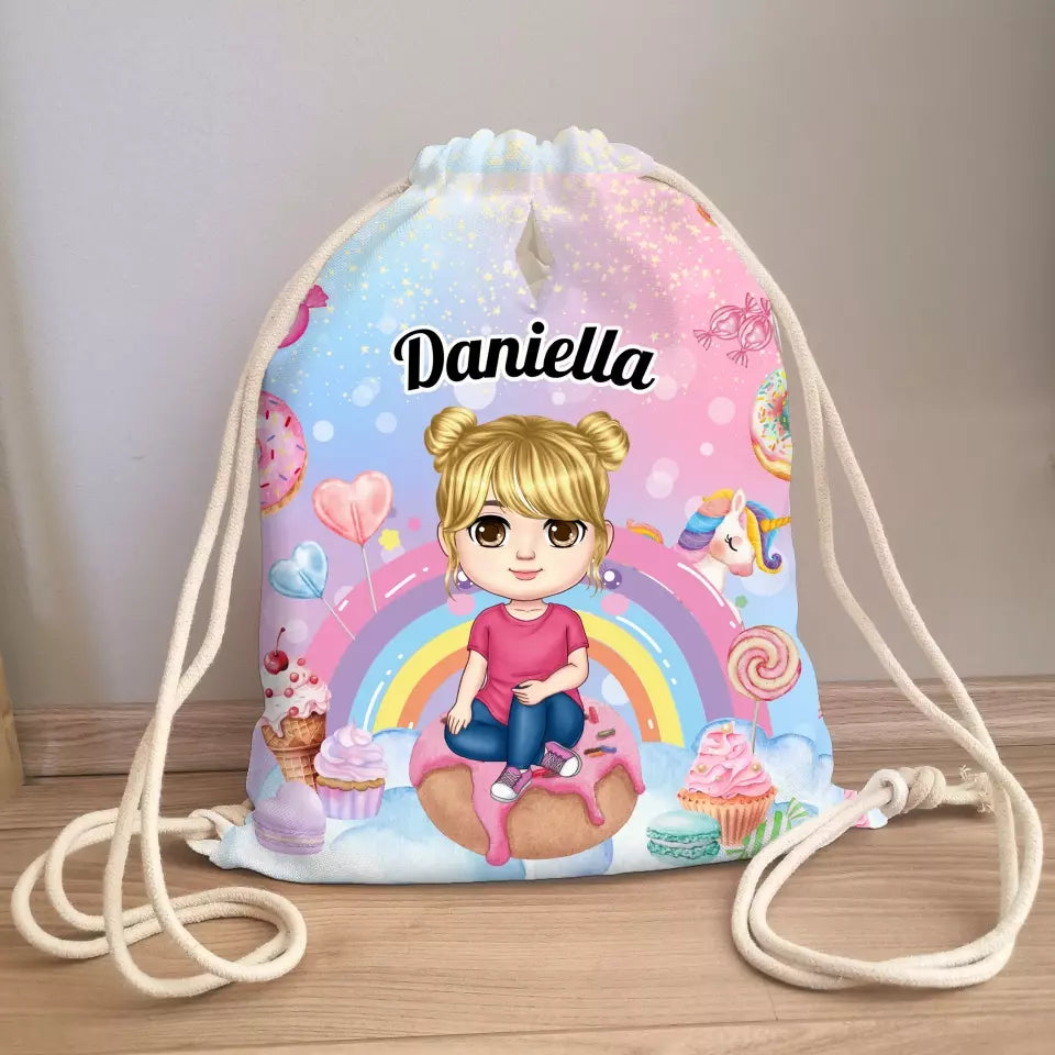 Cukorka álomvilág hátitáska lányoknak