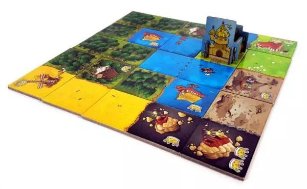 kingdomino játék családi társas