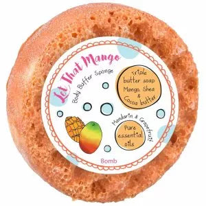 Lédús mangó szivacsos tusoló radírszappan