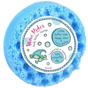 Mentol mánia szivacsos tusoló radírszappan