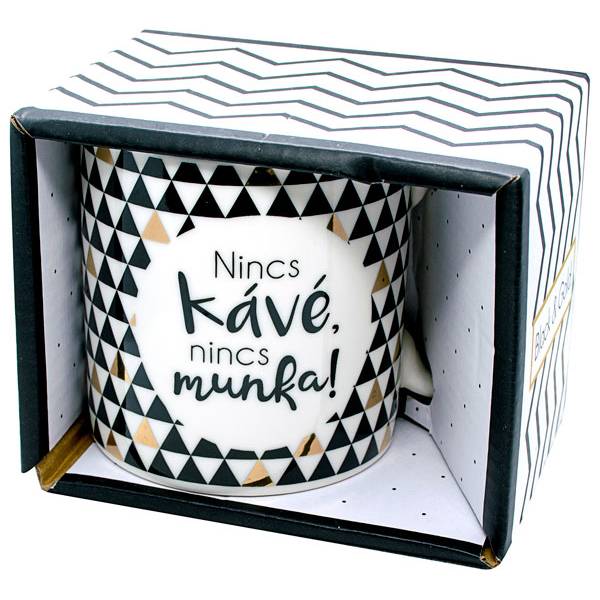 Kávés ajándék- vicces kerámia bögre