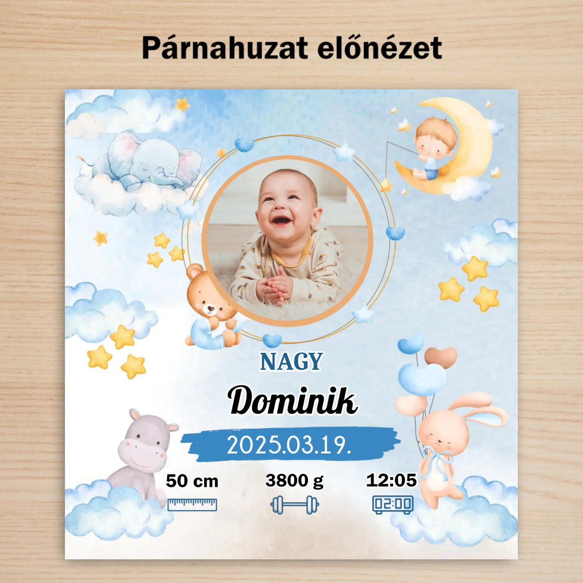 babás díszpárna anyukának