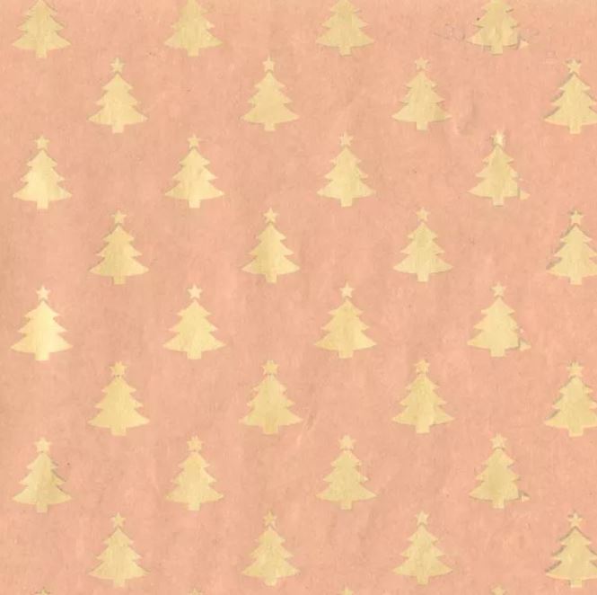 Újrahasznosított, karácsonyi csomagolópapír tekercs