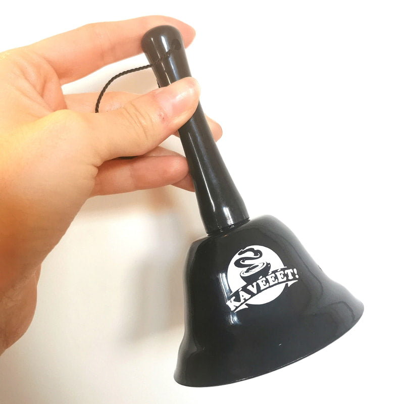 Fekete csengettyű kávéimádóknak