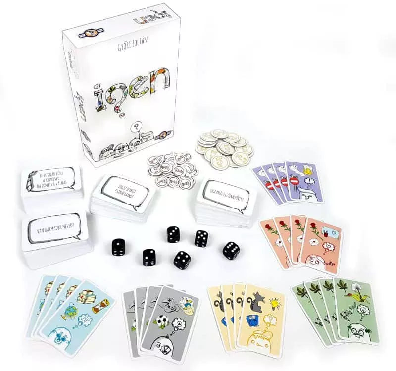 Igen játék kellékei