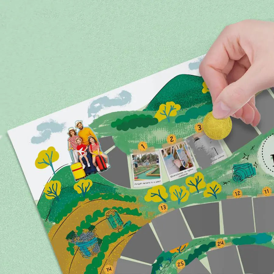 Családi kalandok kaparós poszter