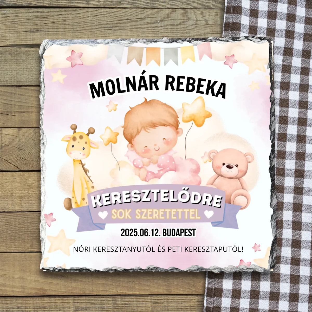 kislány keresztelői ajándék