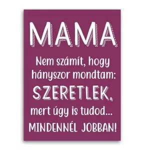 Anyák napi képeslap nagymamáknak