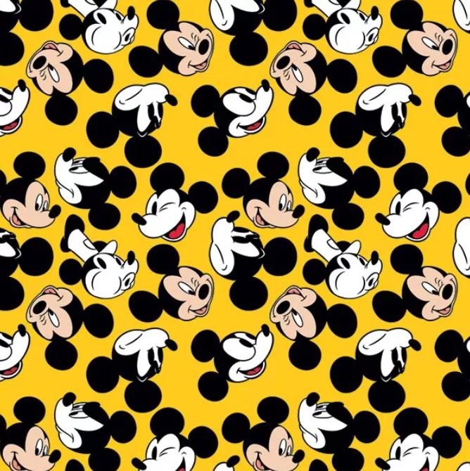 Vidám Mickey egeres csomagolópapír tekercs