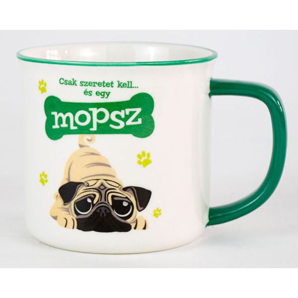 Fémbögre kutyás gazdiknak-Mopsz