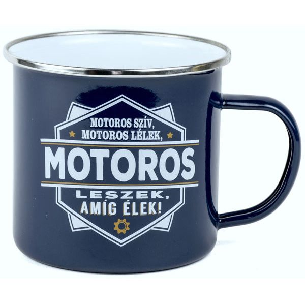 Top Pasik fémbögre, Motoros ajándék