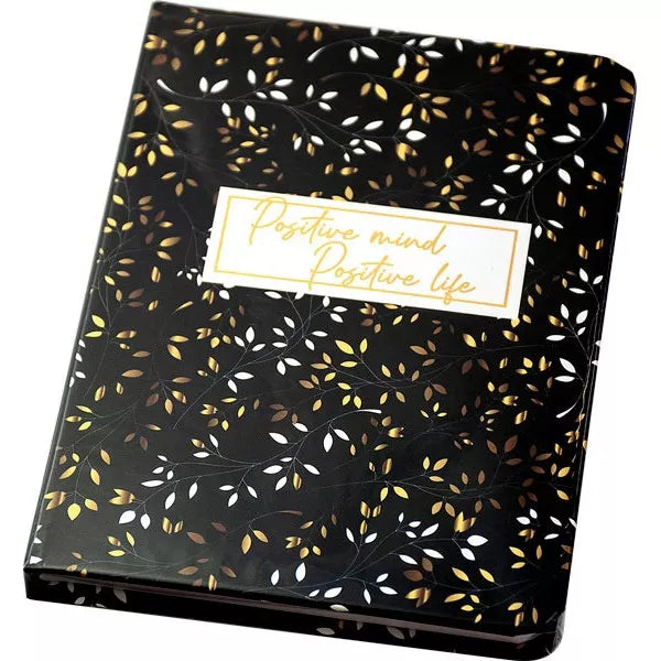 Black &amp; Gold notesz-motiváló szöveggel