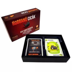 Robbanó cicák társasjáték