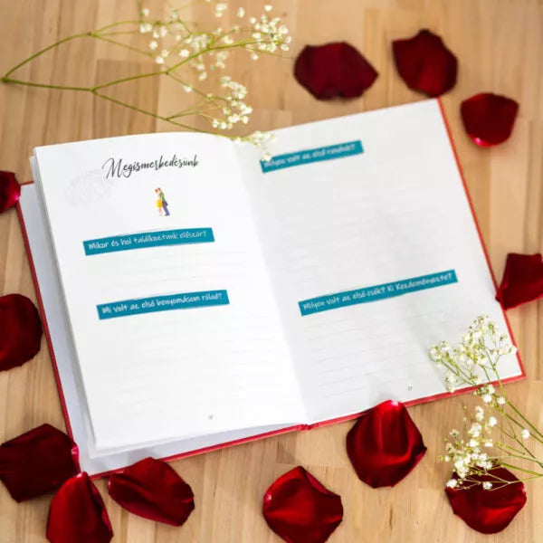 Kettőnk meséje emléknapló pároknak