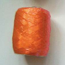 Narancssárga ajándék kötöző szalag