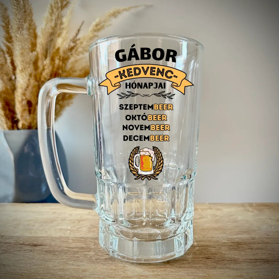 Őszi, poénos söröskorsó