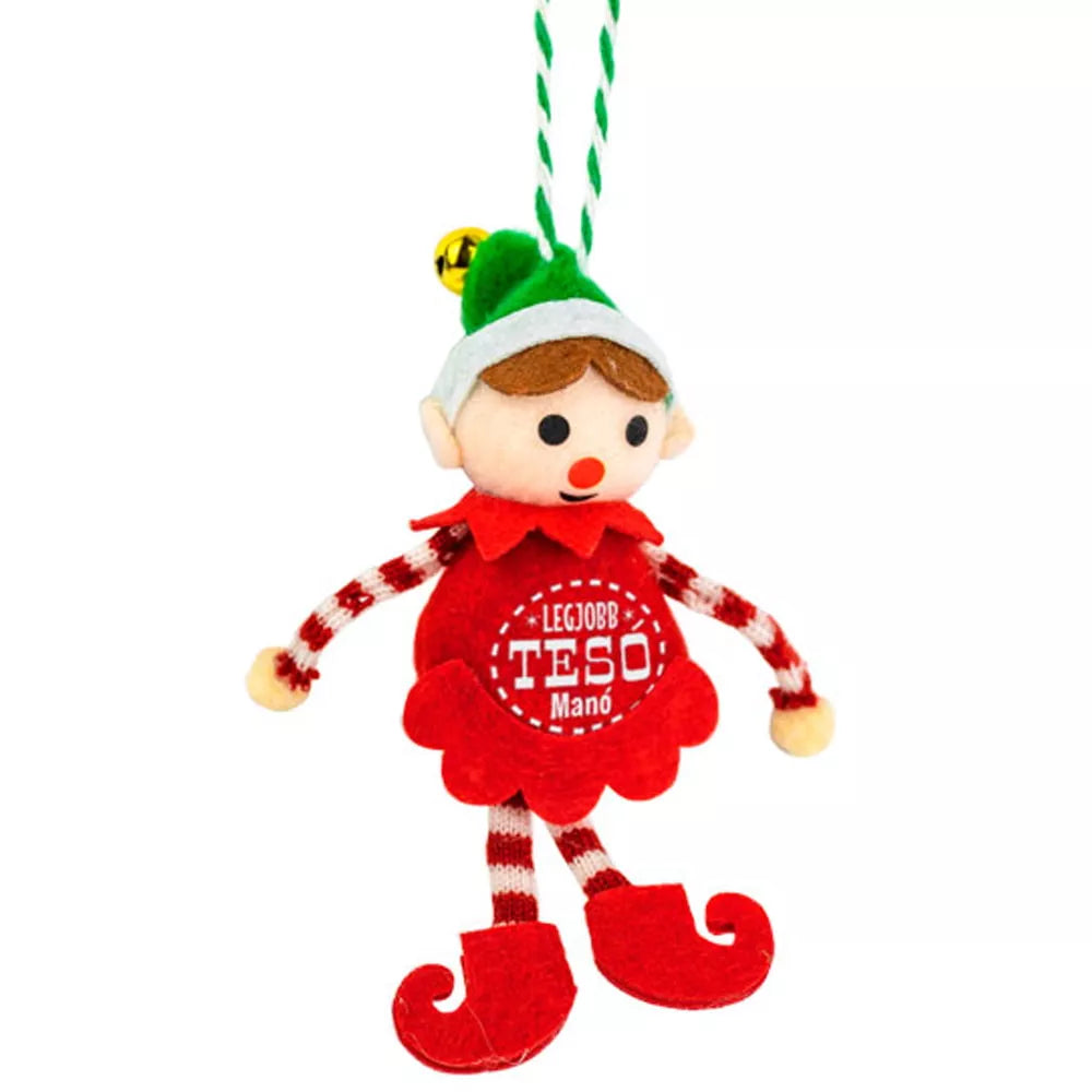 Karácsonyi manó - Tesó felirattal